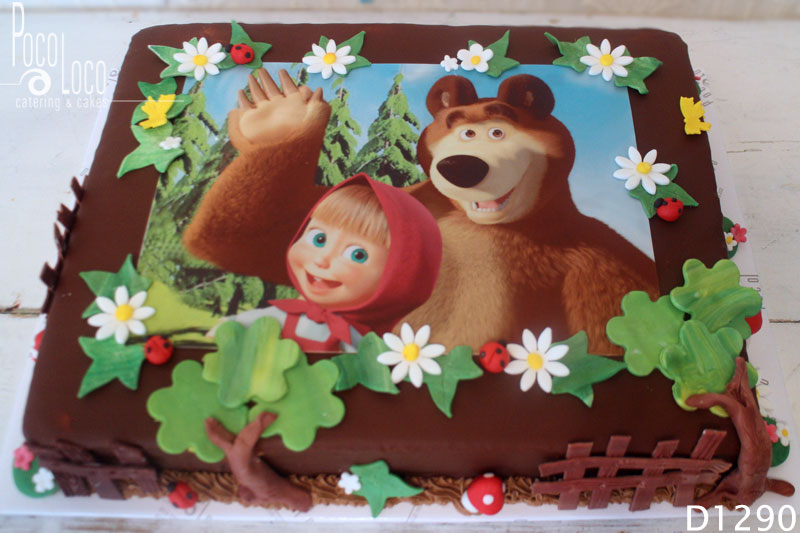 Torta Maša I Meda Slike Torti Za Rođendan Poco Loco