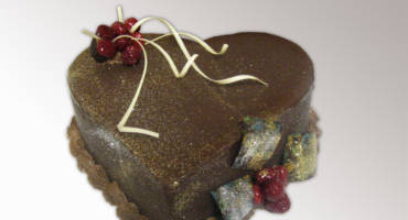Čokoladna torta srce K432