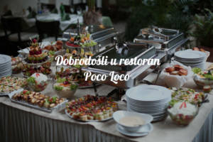 Jelovnik restorana Poco loco Pančevo