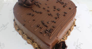 Čokoladna srce torta K841